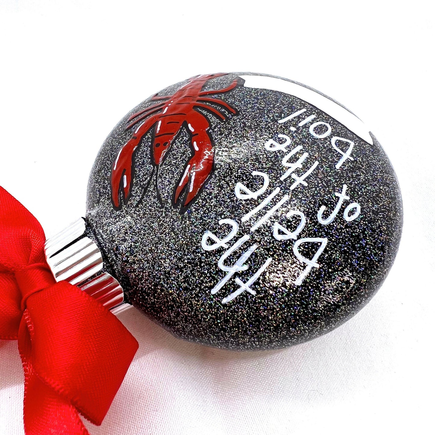 Christmas Ornament "Belle of the Boil" - Add Some Cajun Sparkle to Your Tree!