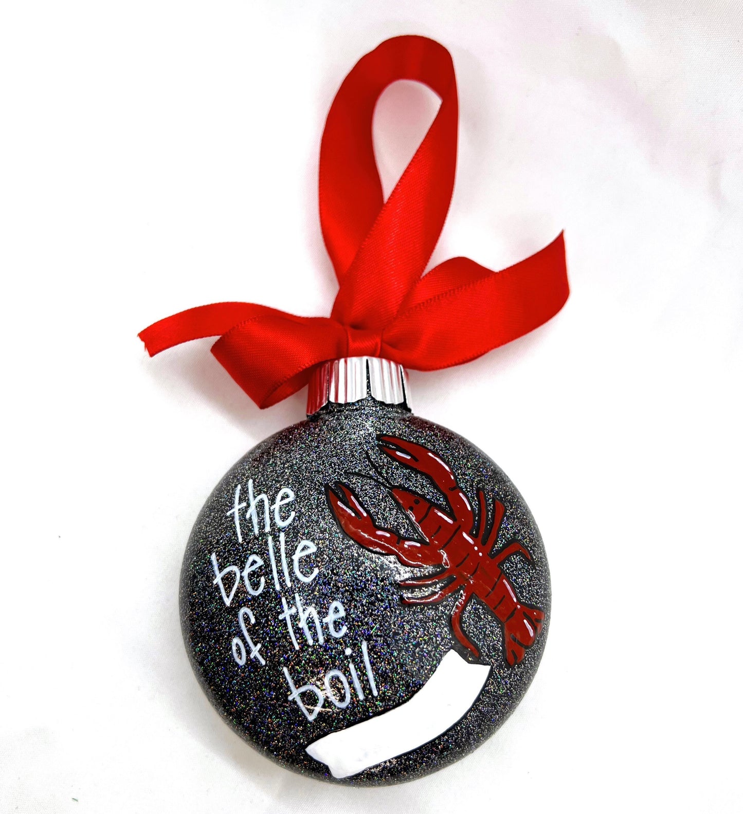 Christmas Ornament "Belle of the Boil" - Add Some Cajun Sparkle to Your Tree!