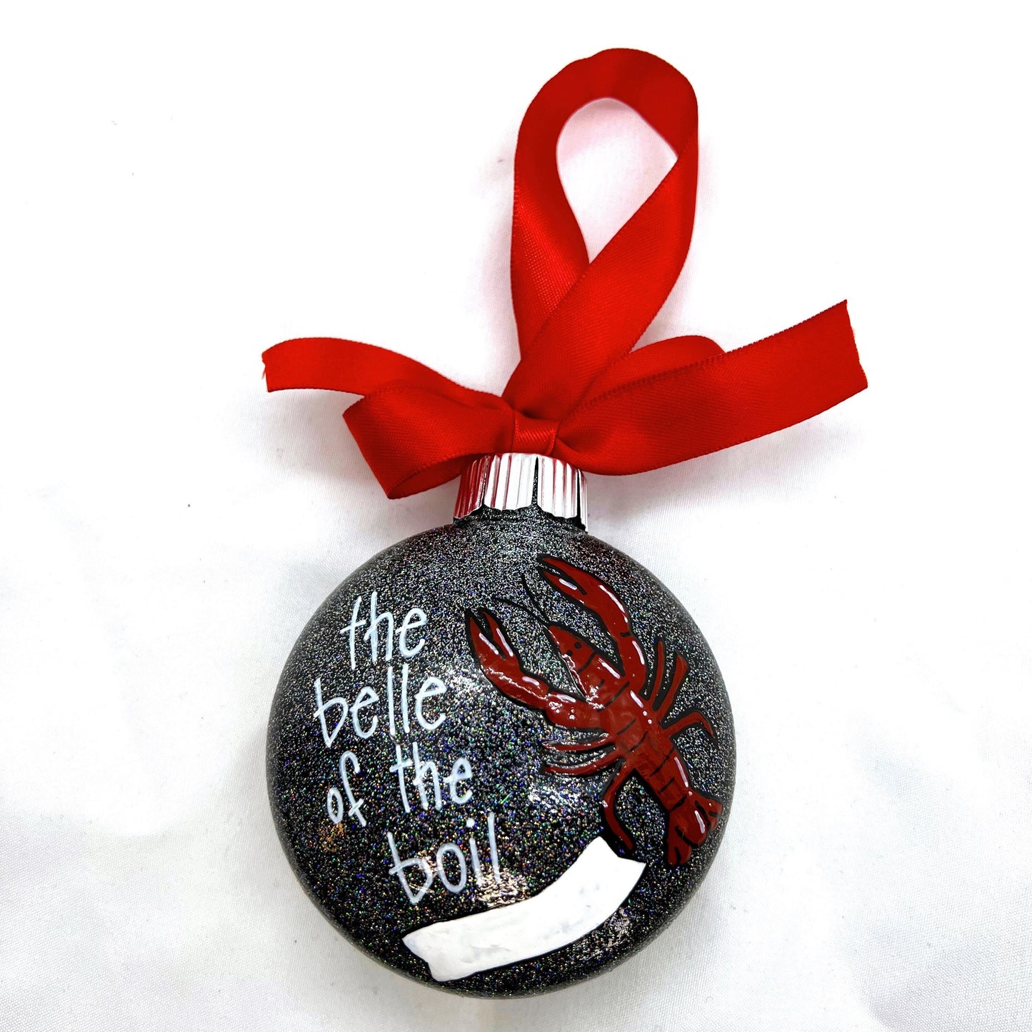 Christmas Ornament "Belle of the Boil" - Add Some Cajun Sparkle to Your Tree!