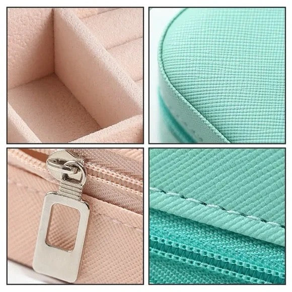 Personalized Travel Jewelry Box – Custom Gift for Bridesmaids, Birthdays & More!