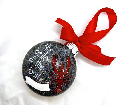Christmas Ornament "Belle of the Boil" - Add Some Cajun Sparkle to Your Tree!