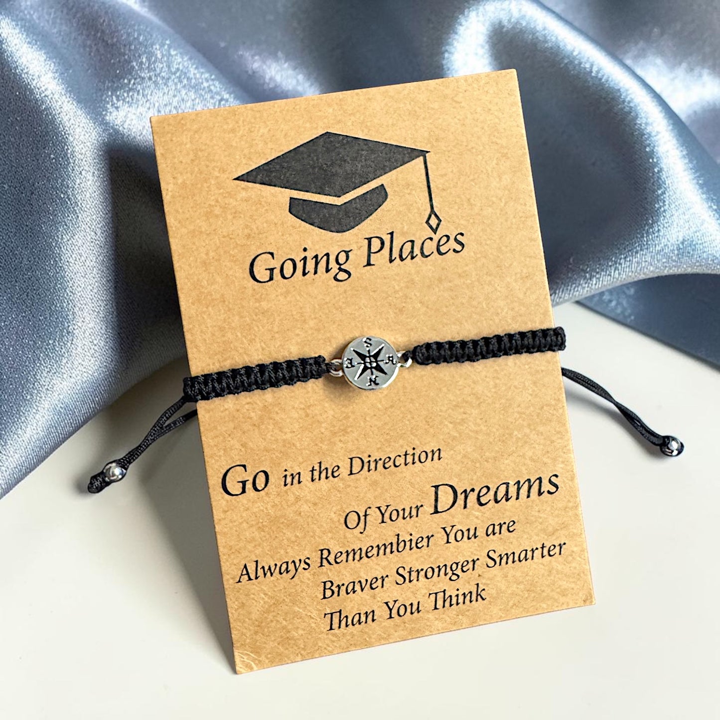 "A Little Wish for Big Dreams" – Graduation Bracelet