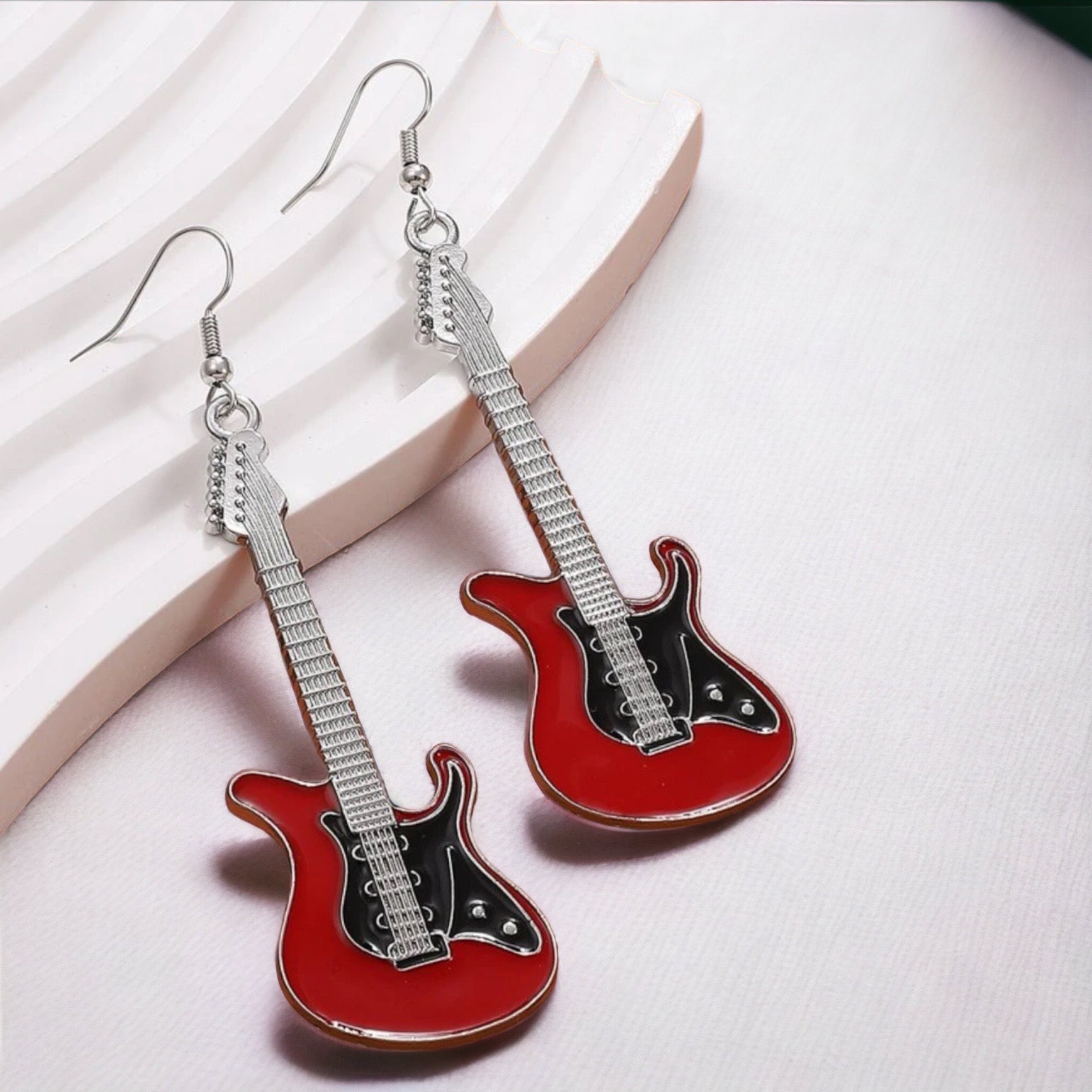 Strike a Style Chord – Guitar Earrings for Every Music Lover! - Rhythms of Grace Creative