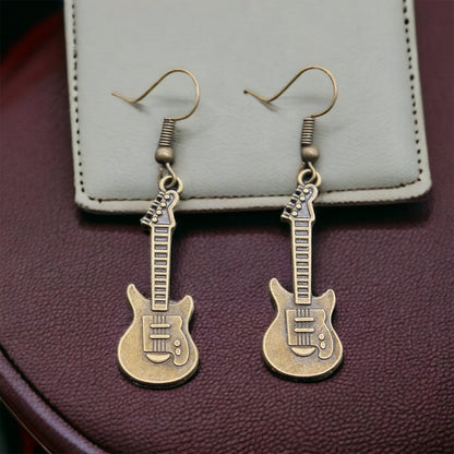 Strike a Style Chord – Guitar Earrings for Every Music Lover! - Rhythms of Grace Creative