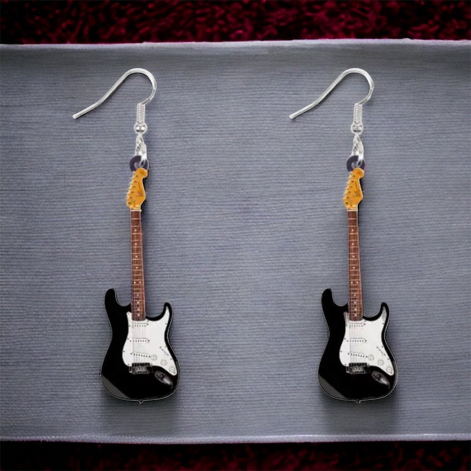 Strike a Style Chord – Guitar Earrings for Every Music Lover! - Rhythms of Grace Creative