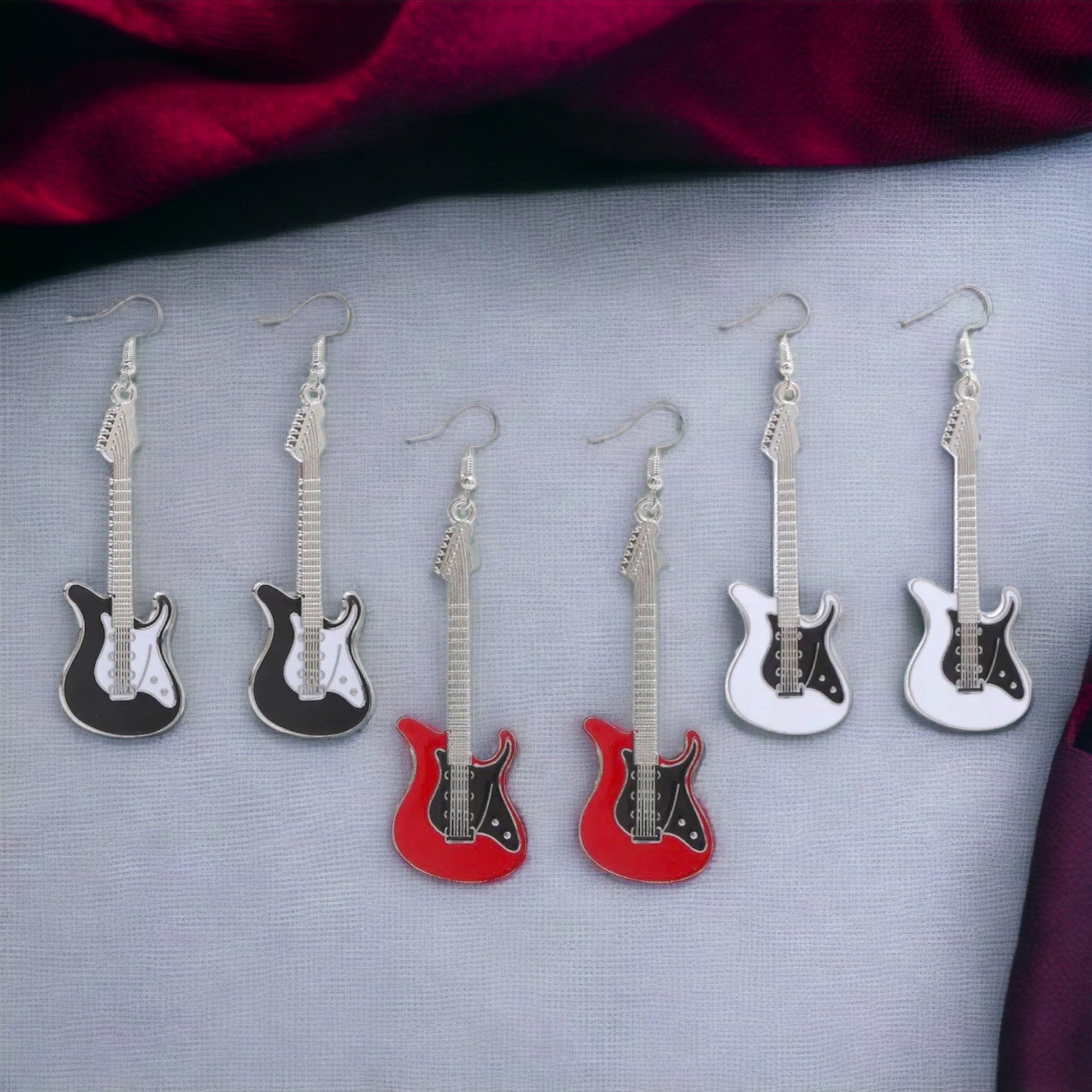 Strike a Style Chord – Guitar Earrings for Every Music Lover! - Rhythms of Grace Creative