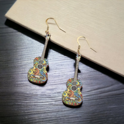 Strike a Style Chord – Guitar Earrings for Every Music Lover! - Rhythms of Grace Creative