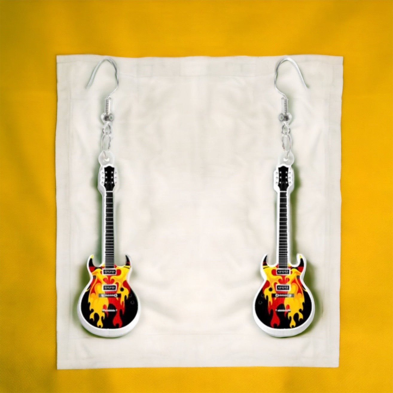 Strike a Style Chord – Guitar Earrings for Every Music Lover! - Rhythms of Grace Creative
