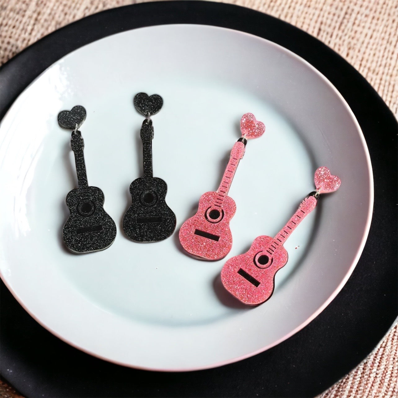 Strike a Style Chord – Guitar Earrings for Every Music Lover! - Rhythms of Grace Creative
