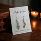 Rhinestone Musical Notes Earrings - Music Teacher, Handmade Jewelry, Music Notes, Treble Clef, Music Earrings, Music Concert, Band Teacher - Rhythms of Grace Creative