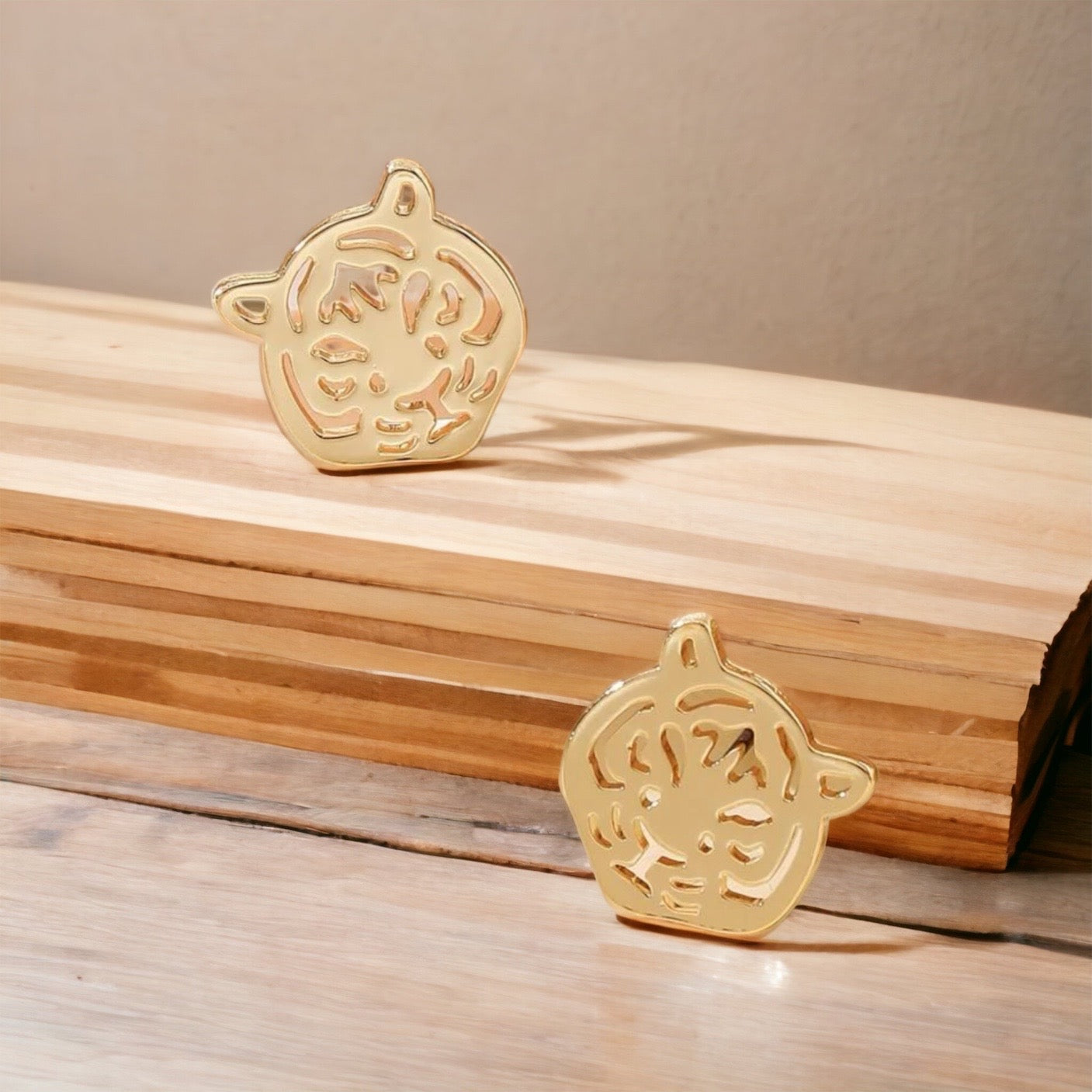 Roar into Style: Tiger Earrings Collection 🐅 - Rhythms of Grace Creative