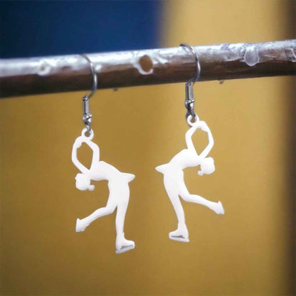 Skate in Style: Dainty Ice Skater Earrings for Every Dance Enthusiast!