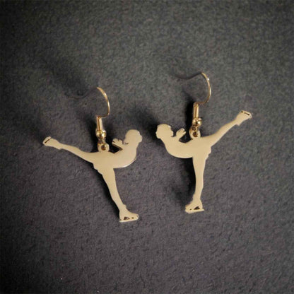 Skate in Style: Dainty Ice Skater Earrings for Every Dance Enthusiast!