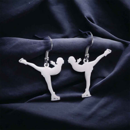 Skate in Style: Dainty Ice Skater Earrings for Every Dance Enthusiast!