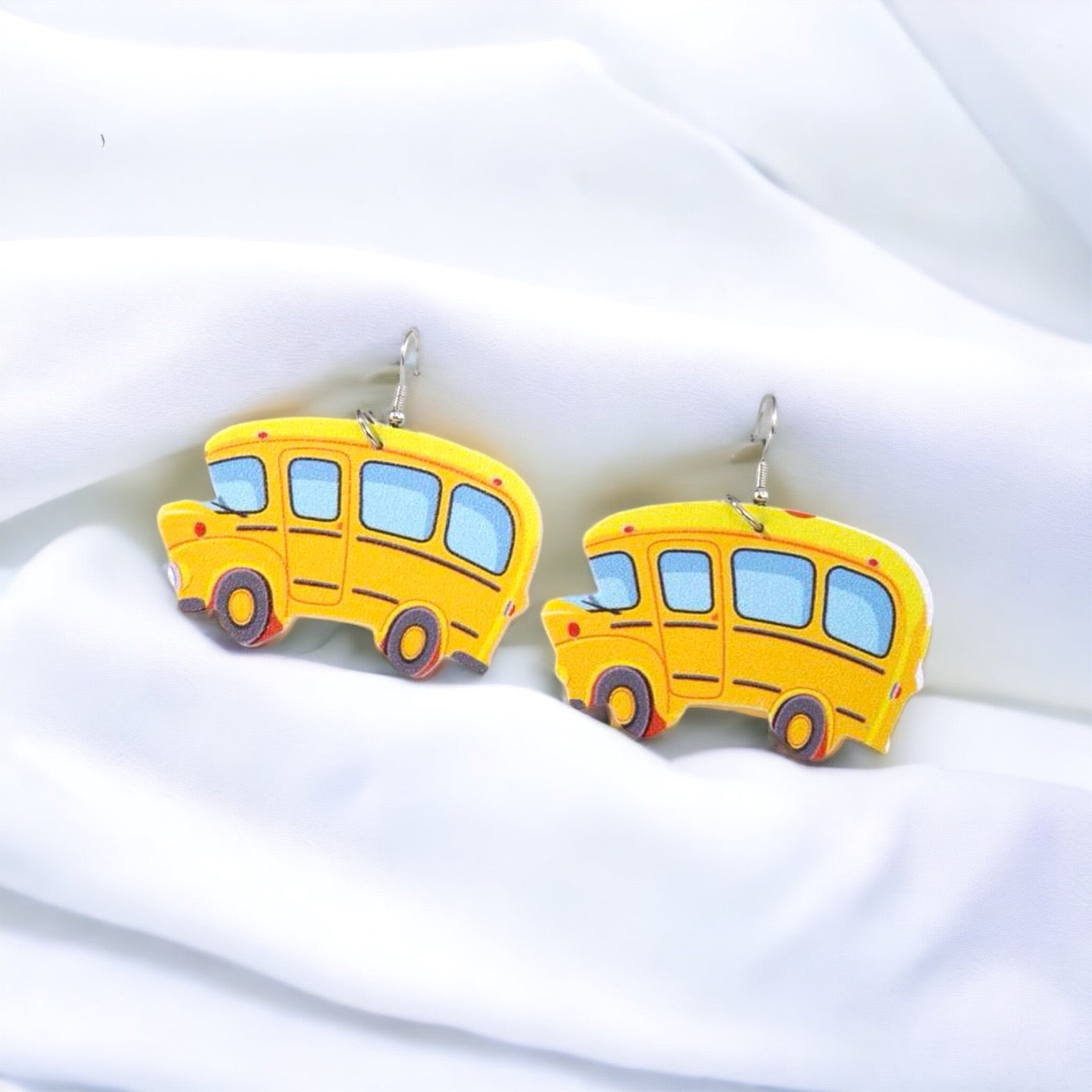 School Bus Driver Earrings - Show Your Love on the Road! 🚍 - Rhythms of Grace Creative