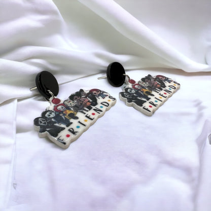 Spooktacular FRIENDS Earrings: Hauntingly Chic Halloween Accessories! - Rhythms of Grace Creative