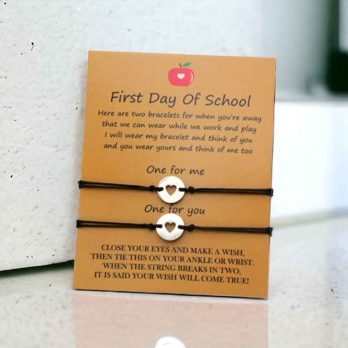 First Day of School Bracelets: Crafted Love for New Adventures!