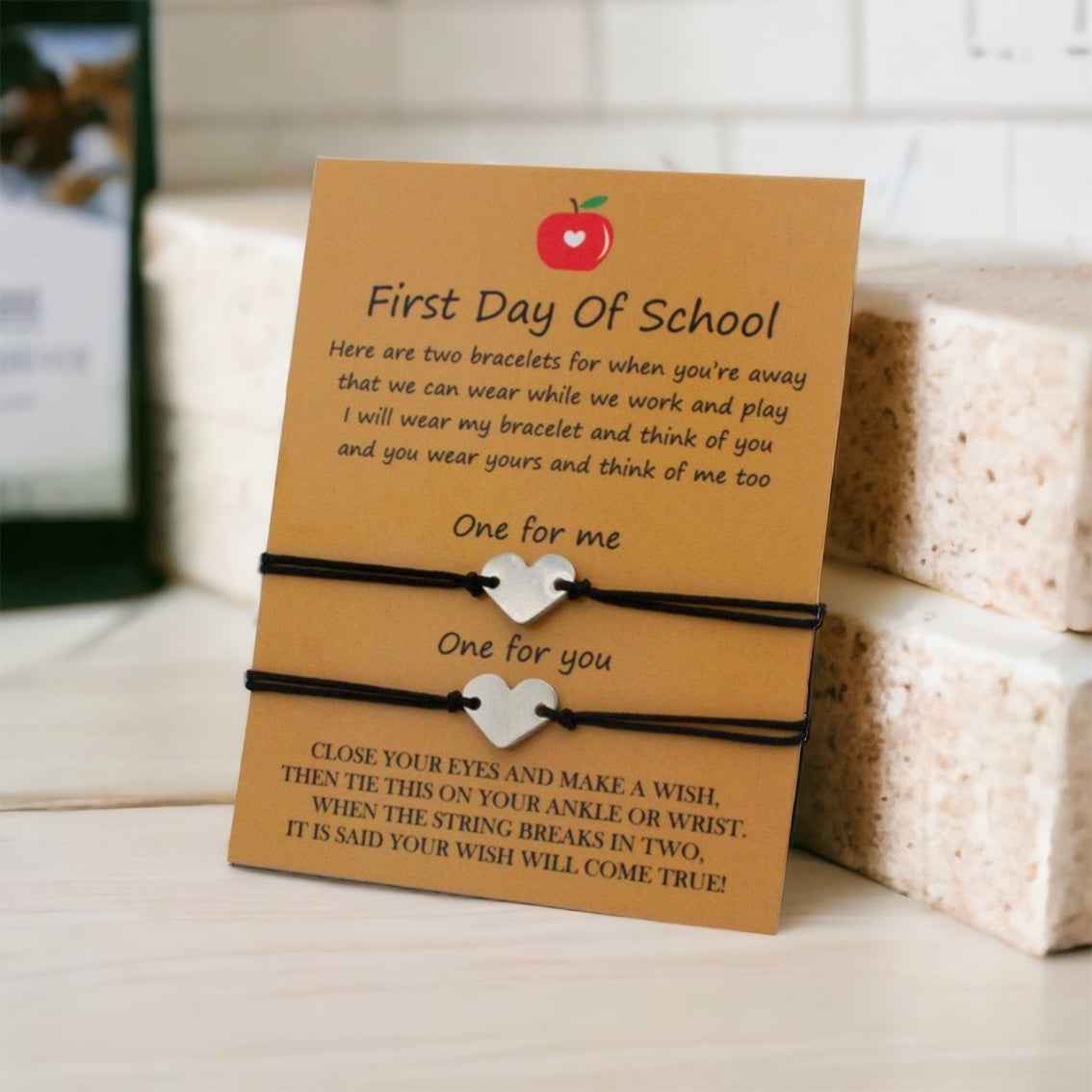 First Day of School Bracelets: Crafted Love for New Adventures!