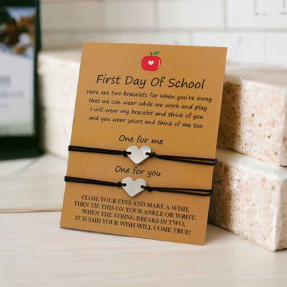 First Day of School Bracelets: Crafted Love for New Adventures!