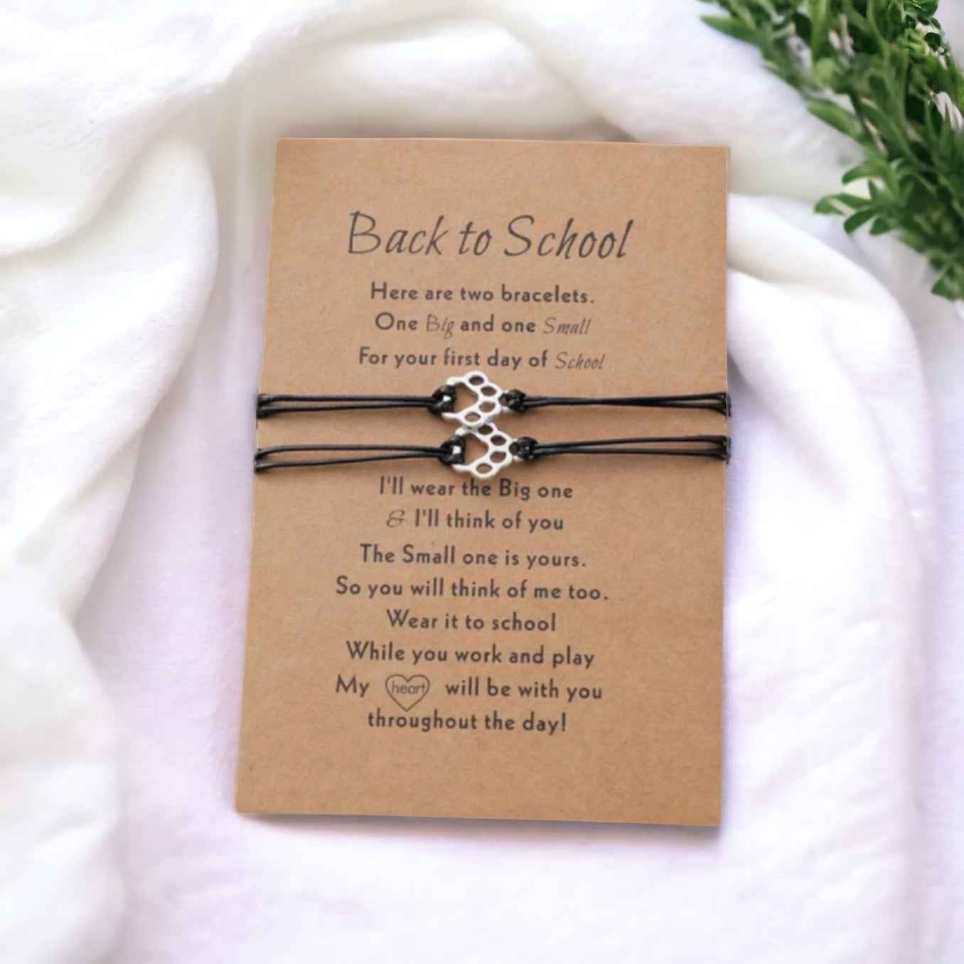 First Day of School Bracelets: Crafted Love for New Adventures!