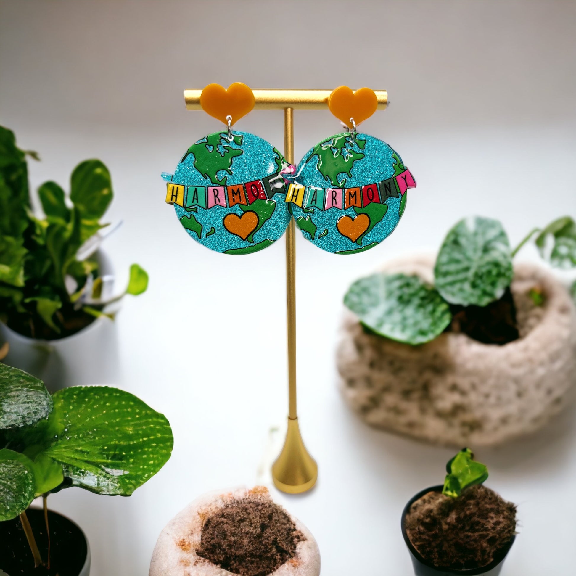 Mother Earth Earrings - Harmony Earrings - Rhythms of Grace Creative