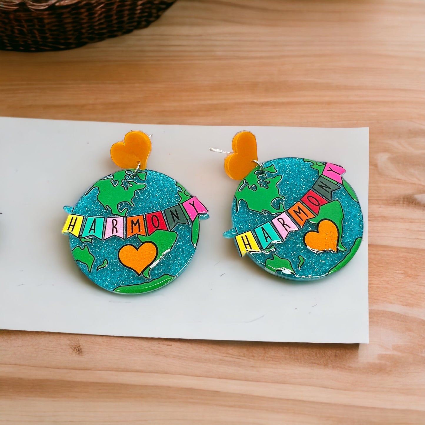 Mother Earth Earrings - Harmony Earrings - Rhythms of Grace Creative