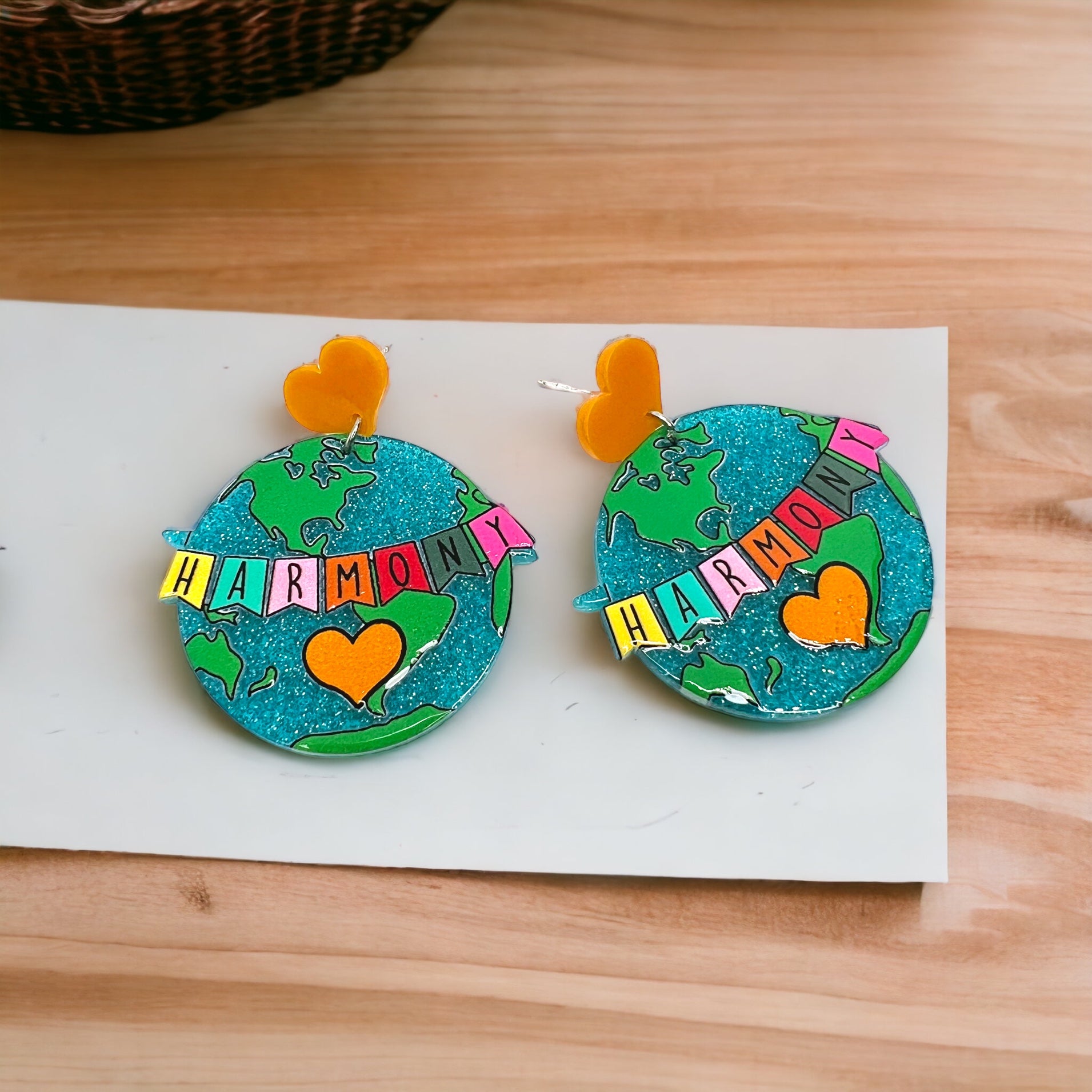 Mother Earth Earrings - Harmony Earrings - Rhythms of Grace Creative