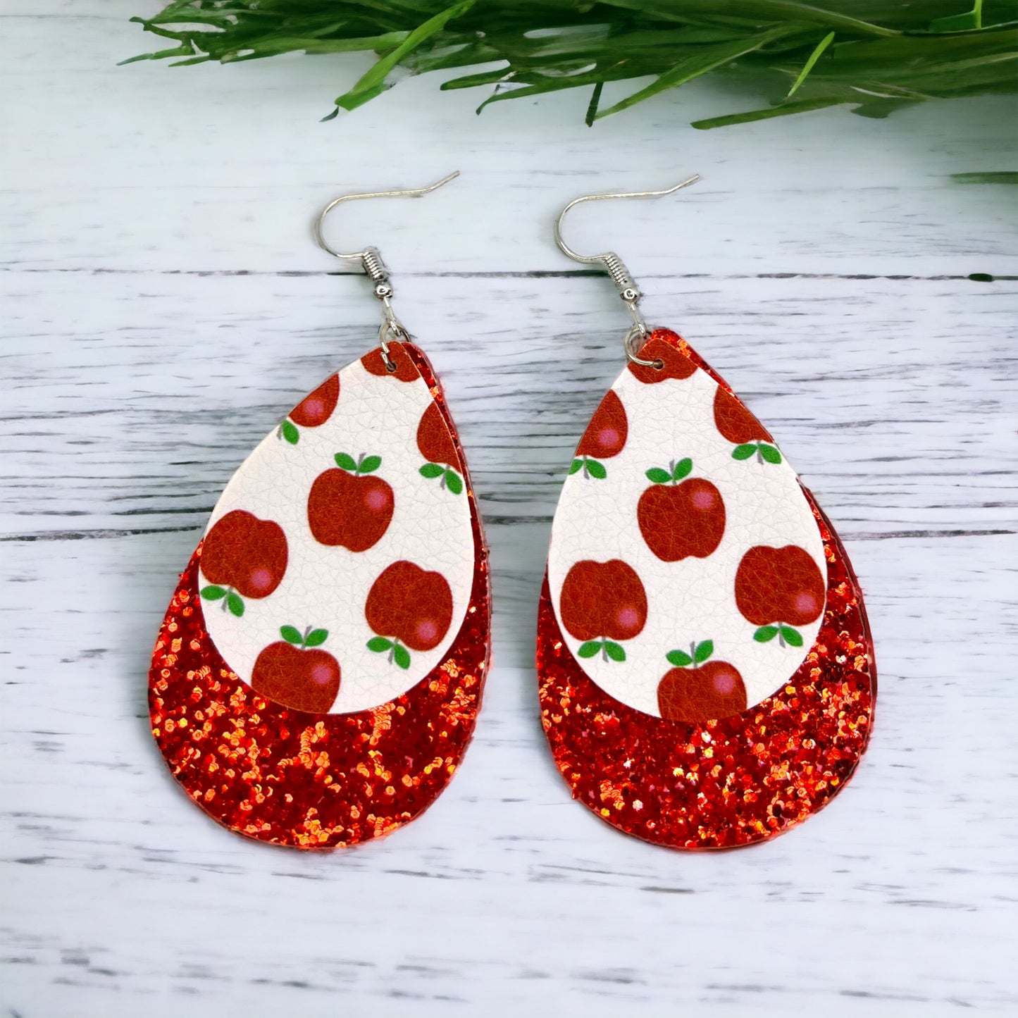 Teacher Glitter Earrings - Celebrate Educators in Style! ✏️ - Rhythms of Grace Creative