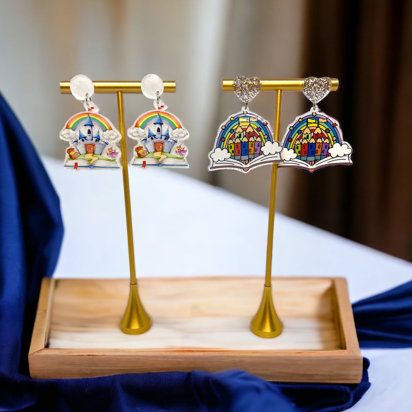 Bookish Bliss: Charming Librarian Earrings for Every Book Lover! - Rhythms of Grace Creative