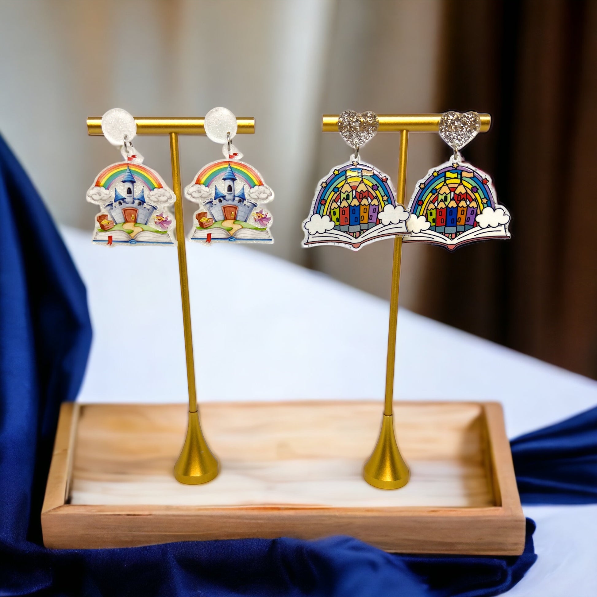 Bookish Bliss: Charming Librarian Earrings for Every Book Lover! - Rhythms of Grace Creative