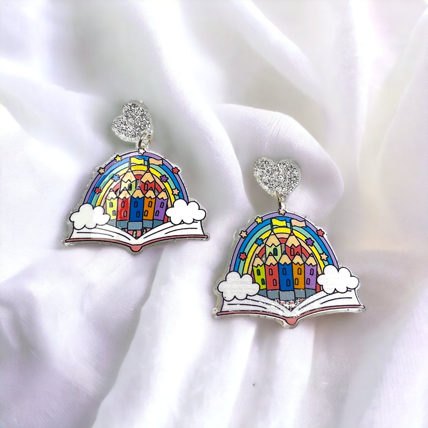 Bookish Bliss: Charming Librarian Earrings for Every Book Lover! - Rhythms of Grace Creative