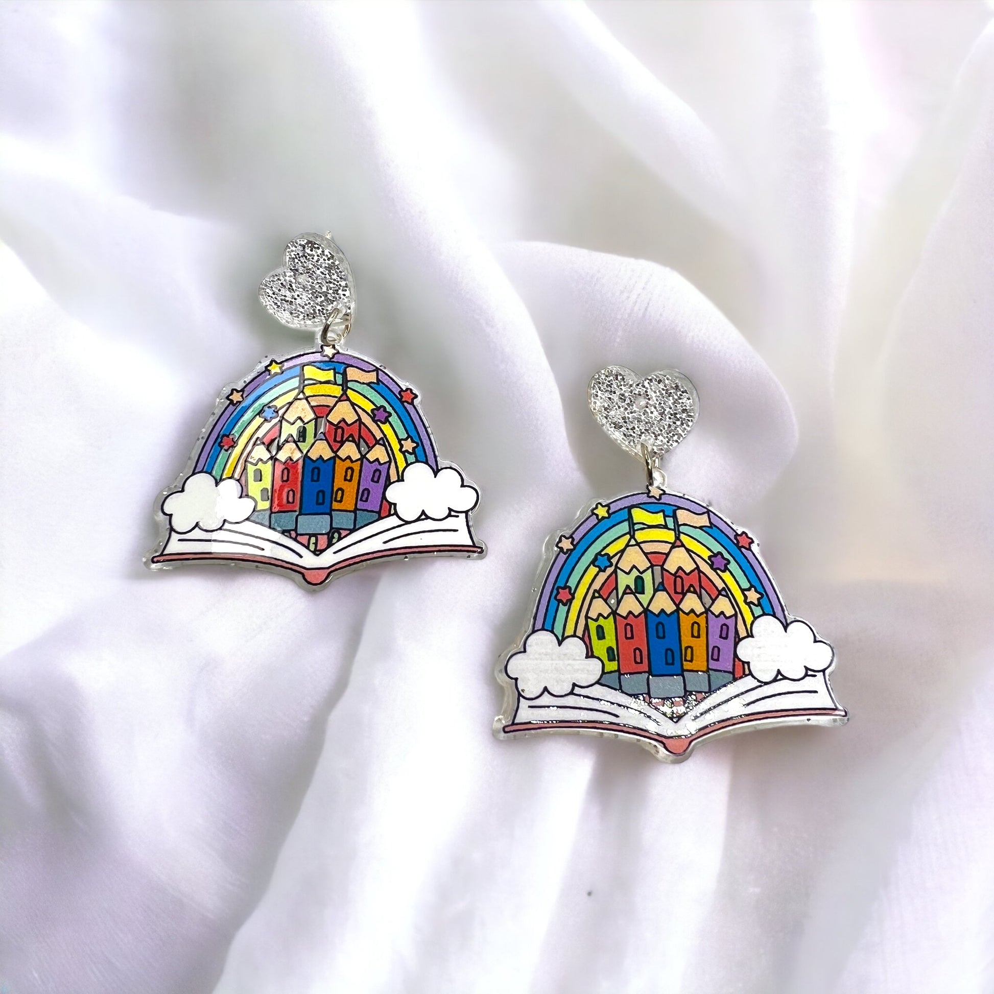 Bookish Bliss: Charming Librarian Earrings for Every Book Lover! - Rhythms of Grace Creative