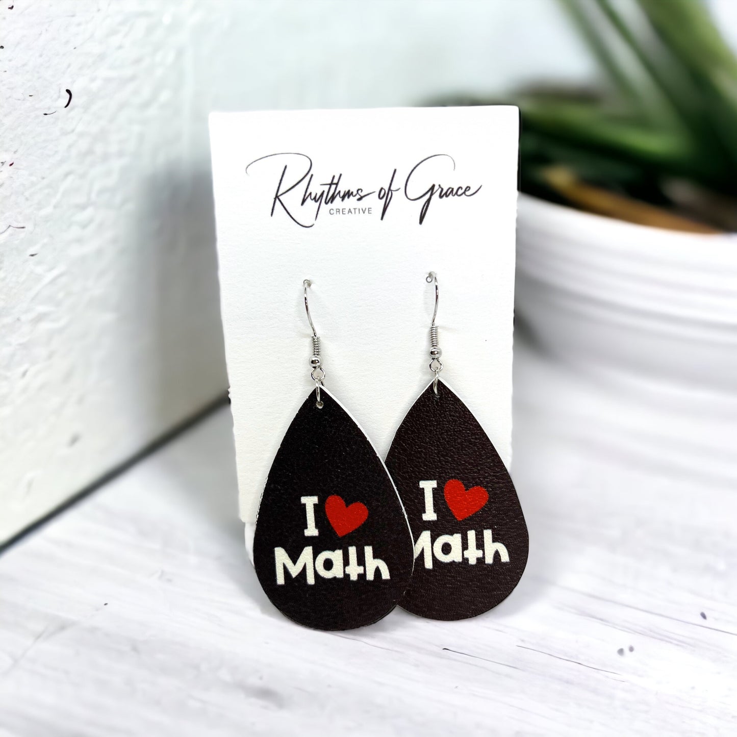 Multiply Your Style: Fun Math Teacher Earrings in 6 Smart Designs! ➕➗ - Rhythms of Grace Creative