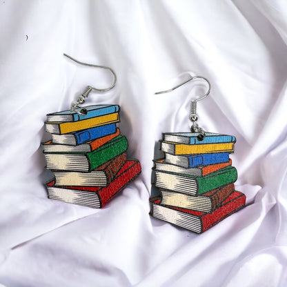 Literary Chic: Adorable Librarian Earrings for Book Lovers! 📚 - Rhythms of Grace Creative