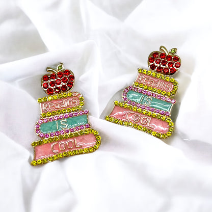 Literary Chic: Adorable Librarian Earrings for Book Lovers! 📚 - Rhythms of Grace Creative