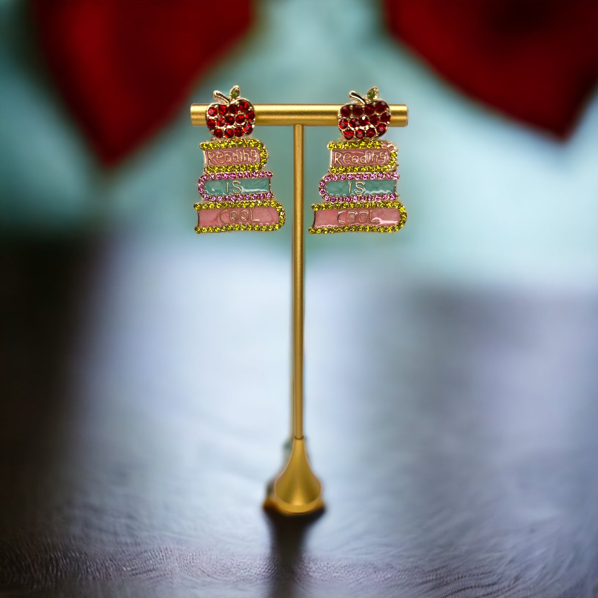 Literary Chic: Adorable Librarian Earrings for Book Lovers! 📚 - Rhythms of Grace Creative