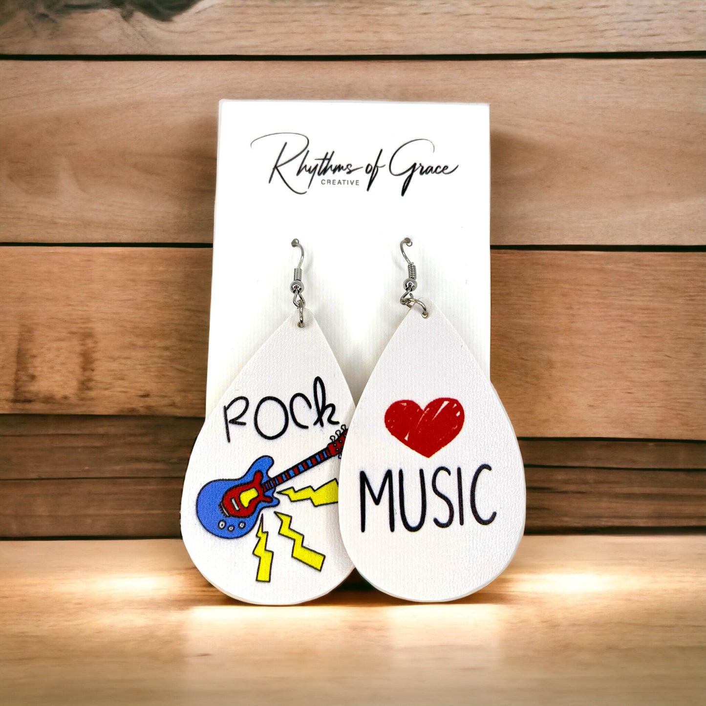 Teacher Dangle Earrings - Perfect Accessories for Every Educator! 📚 - Rhythms of Grace Creative