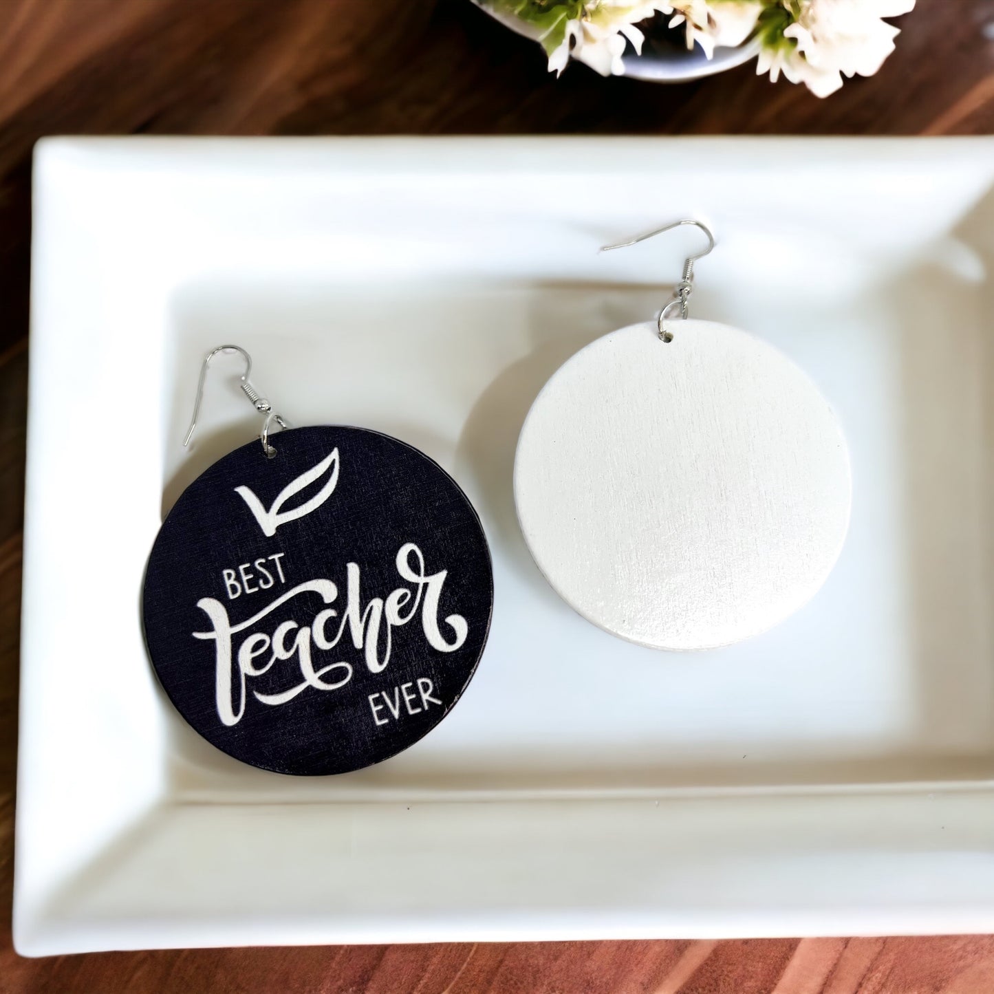 Teacher Earrings: Celebrate Our Everyday Heroes! 🌟 - Rhythms of Grace Creative