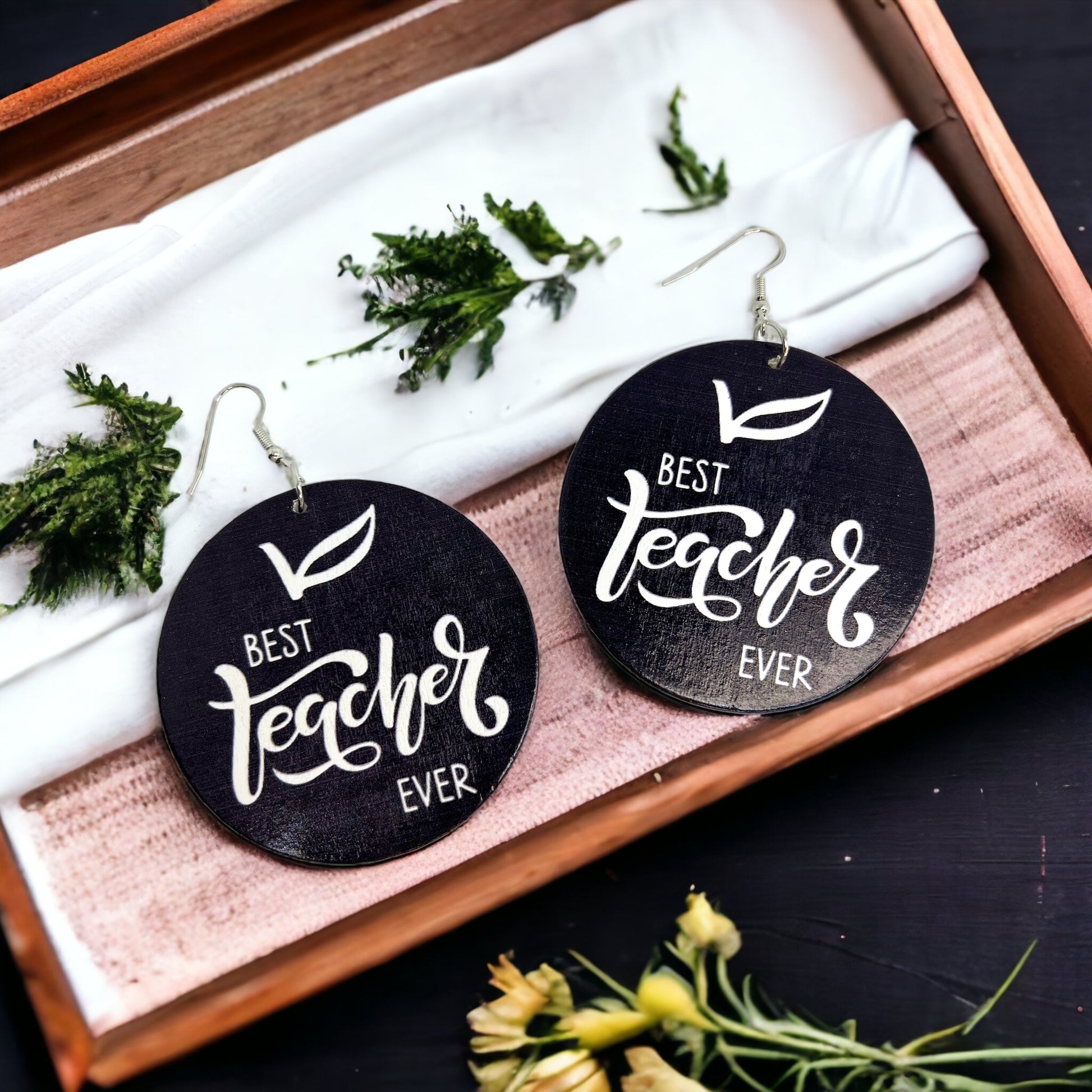Teacher Earrings: Celebrate Our Everyday Heroes! 🌟 - Rhythms of Grace Creative