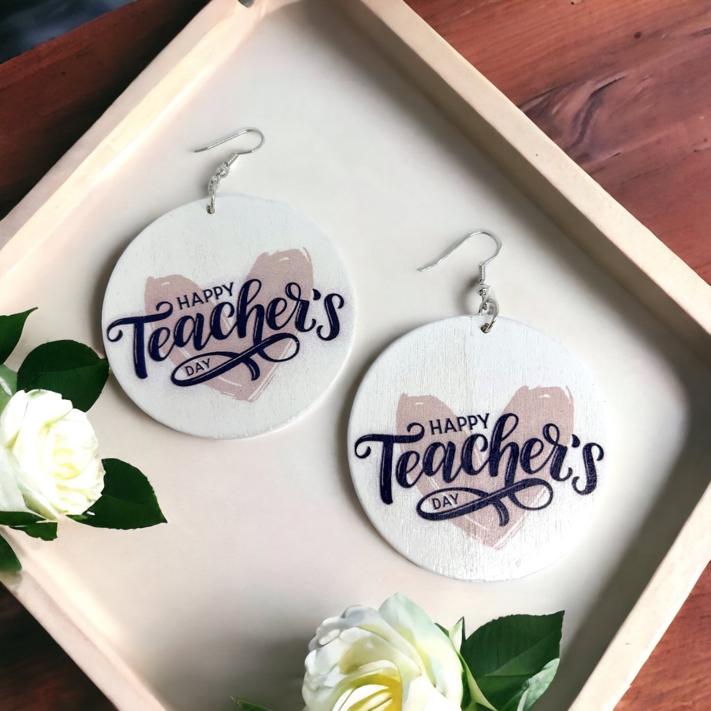 Teacher Earrings: Celebrate Our Everyday Heroes! 🌟 - Rhythms of Grace Creative