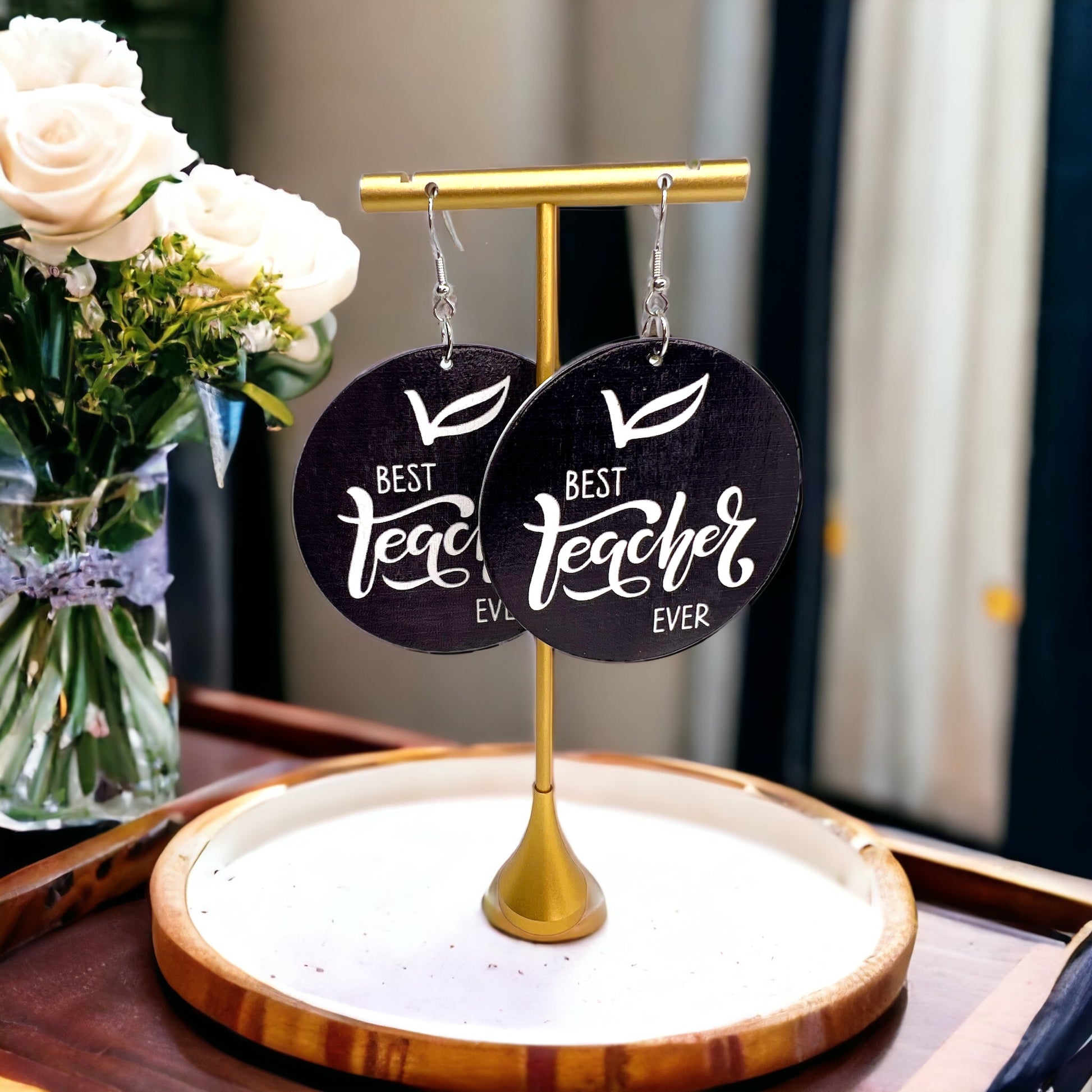 Teacher Earrings: Celebrate Our Everyday Heroes! 🌟 - Rhythms of Grace Creative