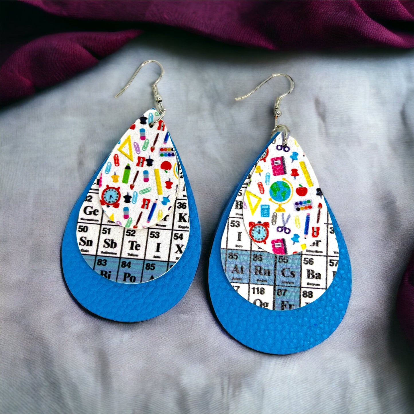 Science in Style: Unleash Your Inner Genius with our STEM Teacher Earrings! - Rhythms of Grace Creative