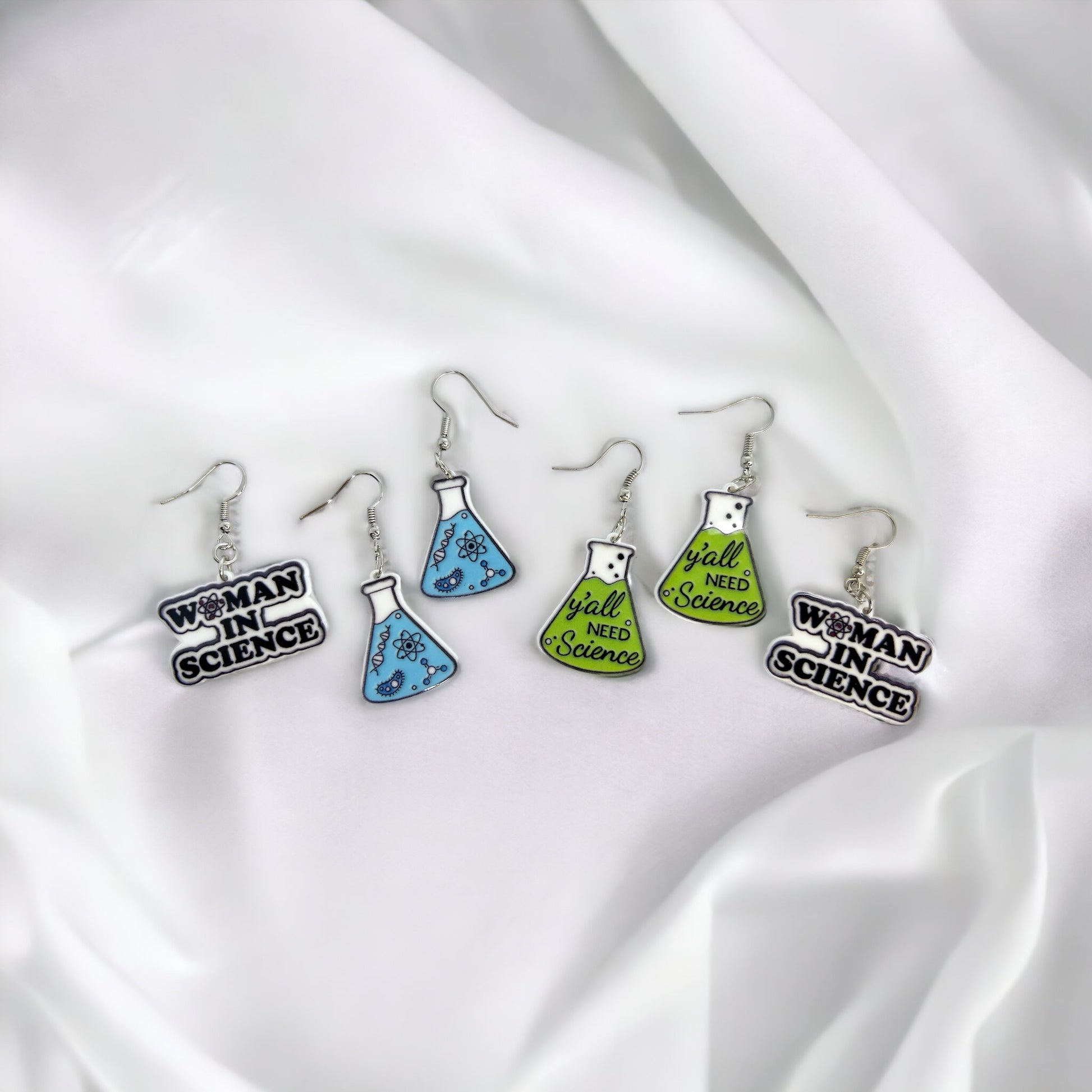 Science Earrings: Celebrate Your Inner Scientist! 🔬 - Rhythms of Grace Creative