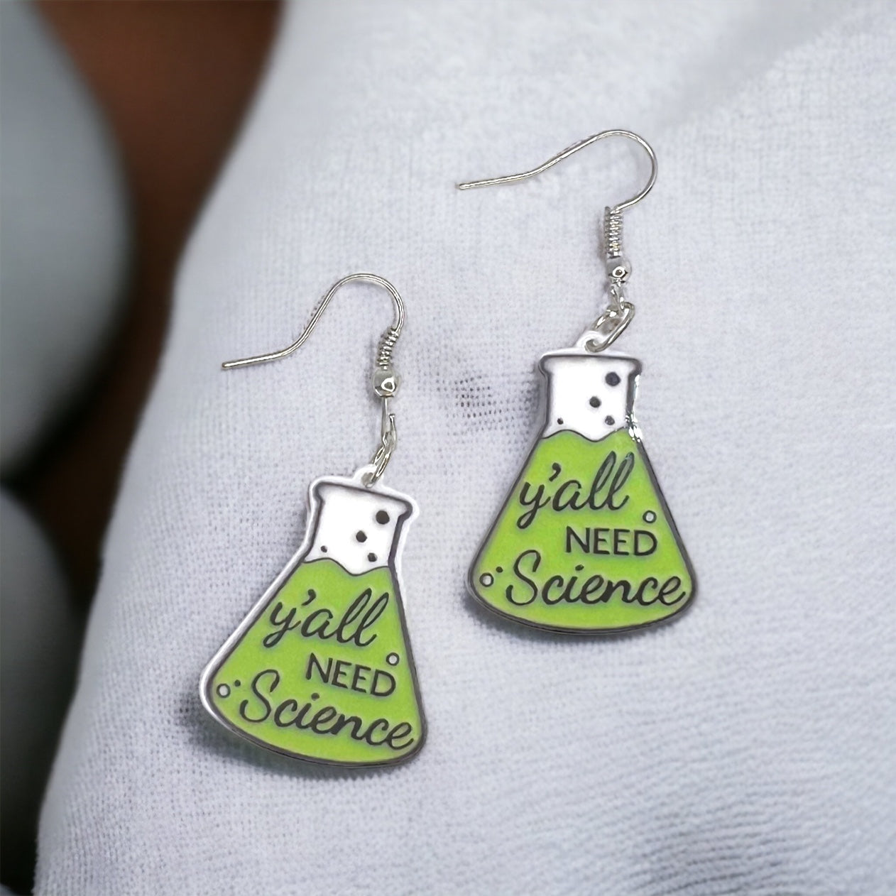 Science Earrings: Celebrate Your Inner Scientist! 🔬 - Rhythms of Grace Creative