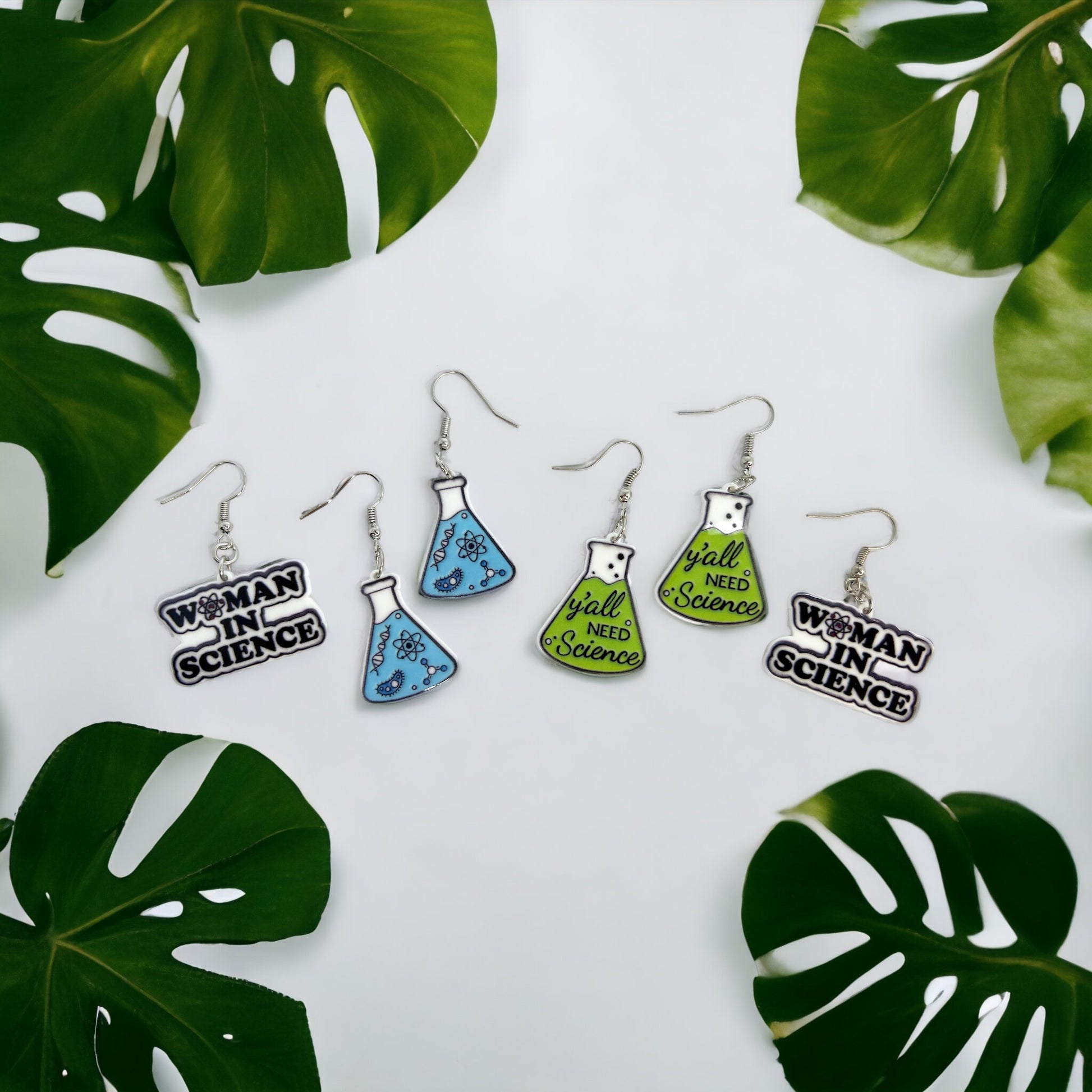 Science Earrings: Celebrate Your Inner Scientist! 🔬 - Rhythms of Grace Creative