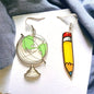 Pencil Earrings - A Trendy Treat for Educators & Book Lovers!✏️ - Rhythms of Grace Creative