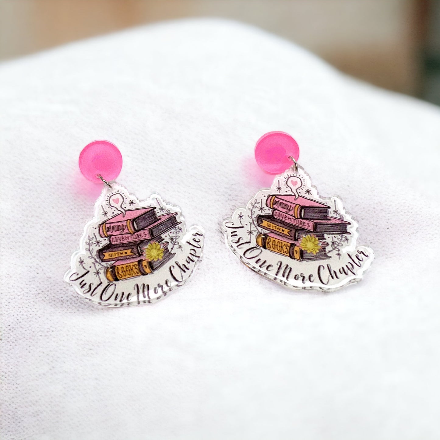 Literary Chic: Adorable Librarian Earrings for Book Lovers! 📚 - Rhythms of Grace Creative