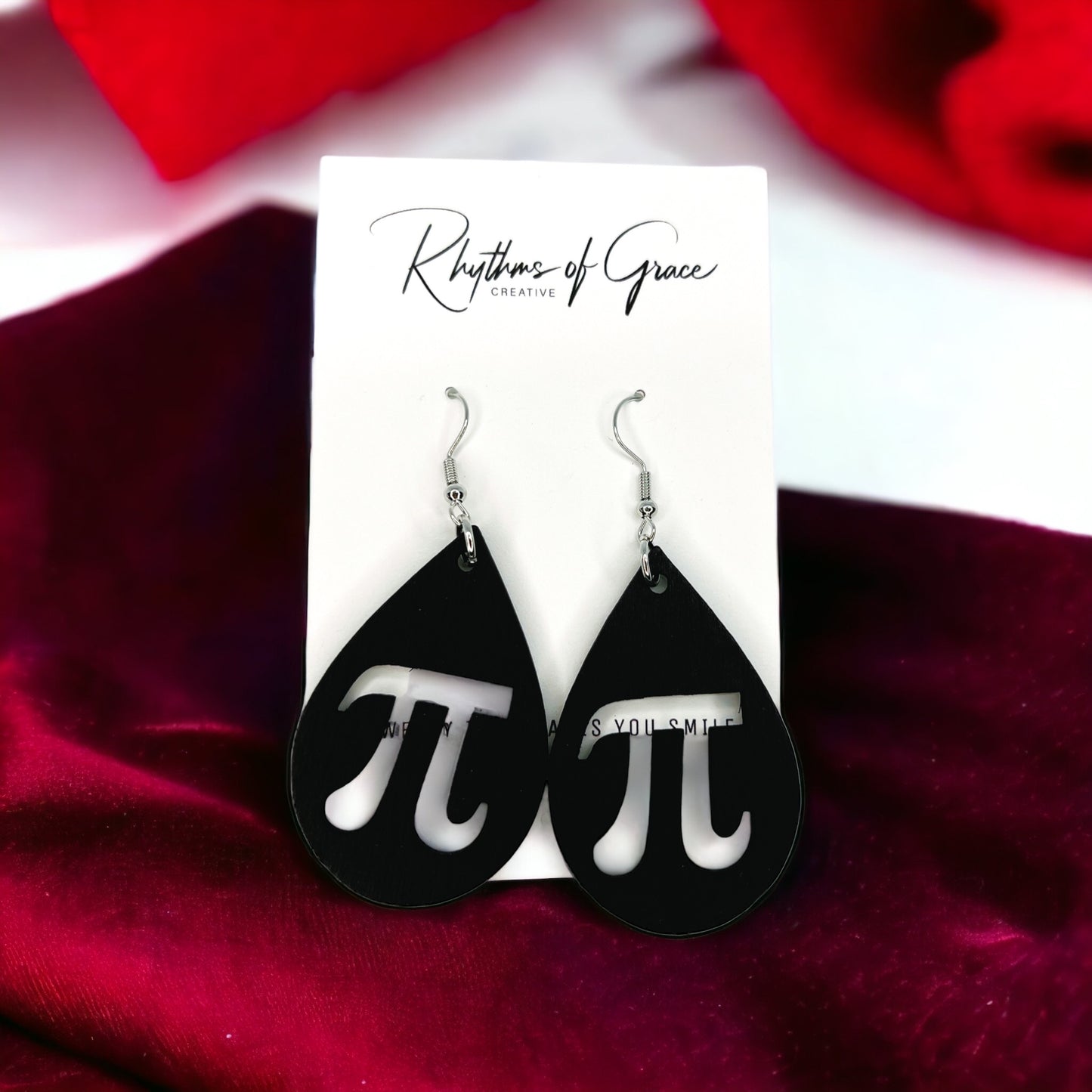Science in Style: Unleash Your Inner Genius with our STEM Teacher Earrings! - Rhythms of Grace Creative