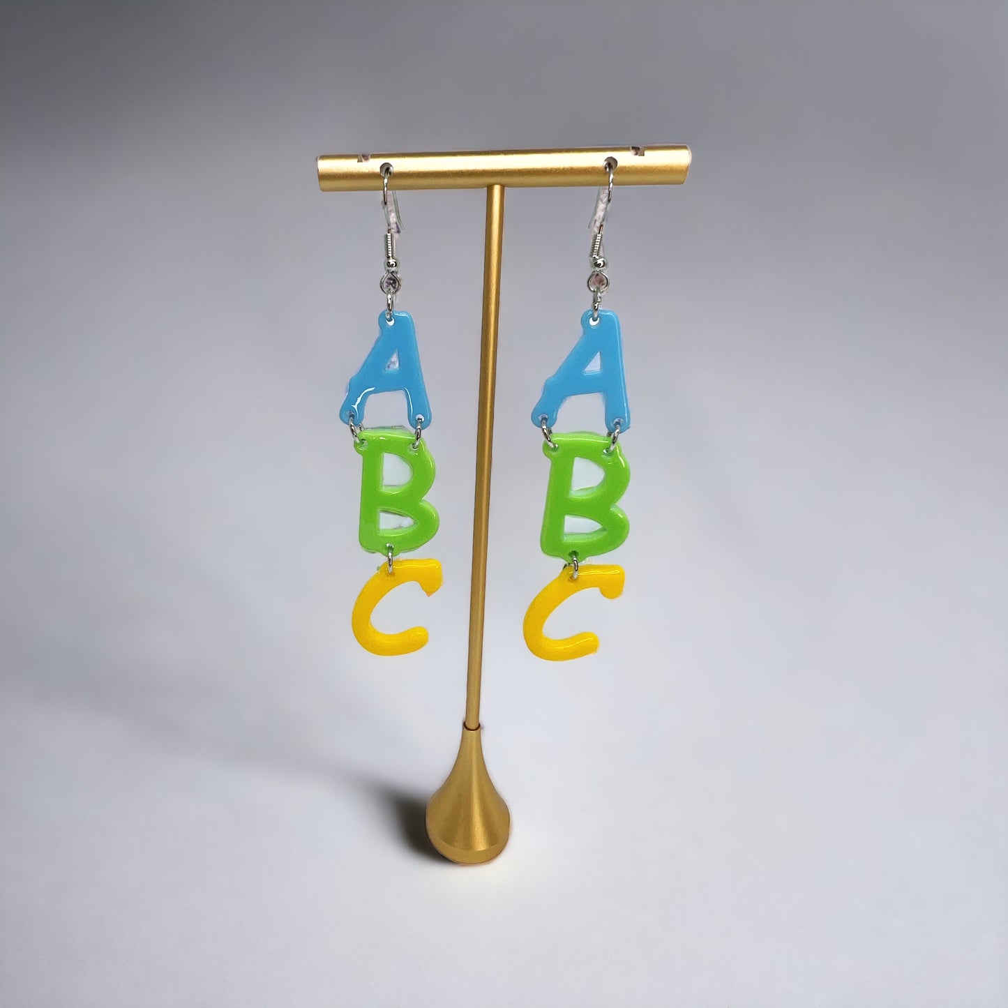 ABC Dangle Earrings: A Fun Tribute to Teachers! 🌟 - Rhythms of Grace Creative
