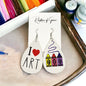 Art Teacher Earrings Collection: A Creative Statement! 🎨 - Rhythms of Grace Creative